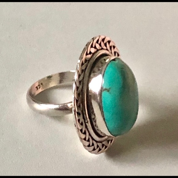 🎉Host Pick🎉Sterling silver 925 Turquoise Ring - Picture 2 of 6
